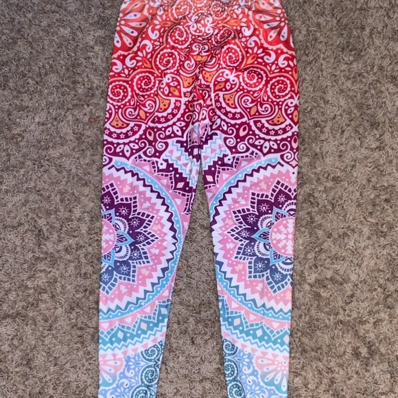 eye candy Bottoms Multicolored Eye Candy Leggings Poshmark
